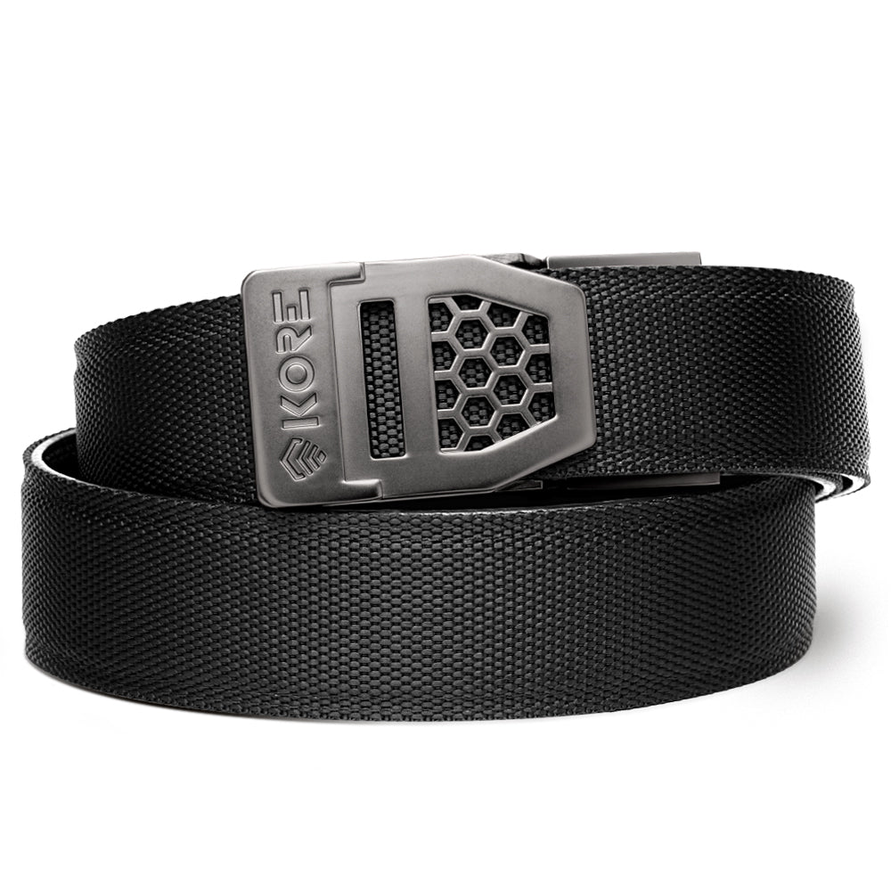 Kore Essentials EDC Belt & Buckle - X6 Gunmetal series