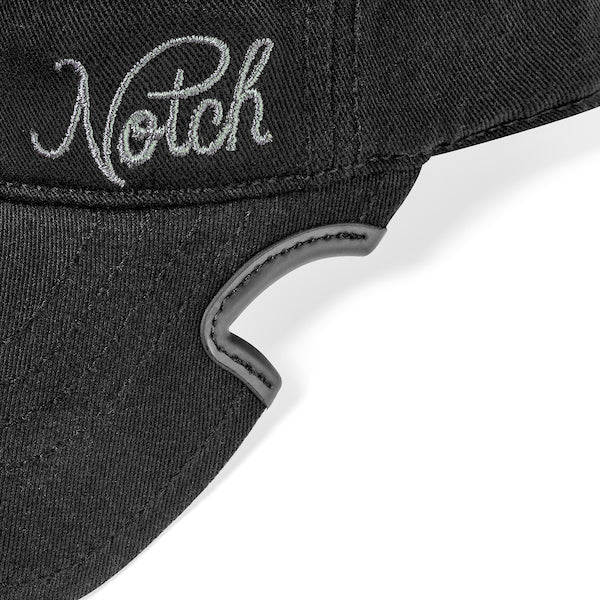 Notch Classic Adjustable Black Ponytail