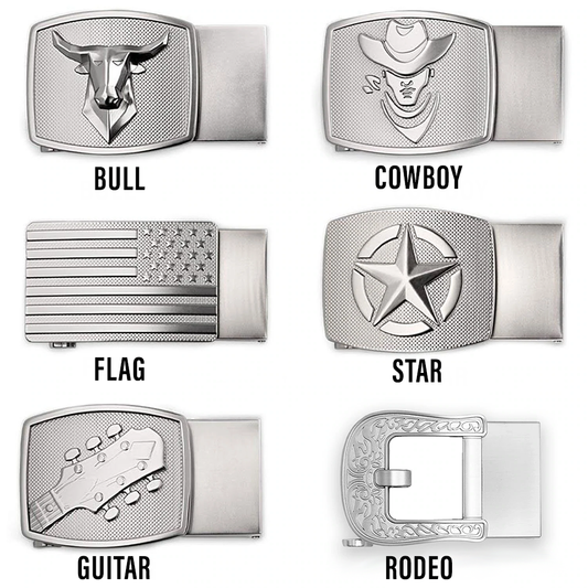 Kore Essentials EDC Western Gun Buckles - Buckles Only