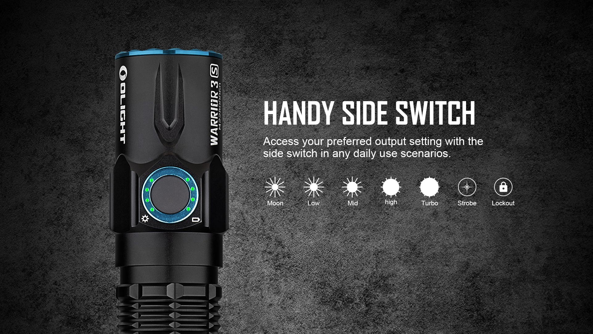 OLIGHT Flashlight: A powerful and reliable illumination tool, engineered by OLIGHT for superior brightness and durability in various situations.