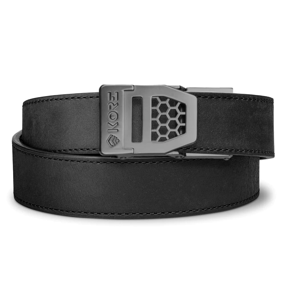 Kore Essentials EDC Belt & Buckle - X6 Gunmetal series