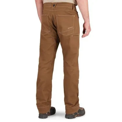  Constructed from a blend of cotton and spandex, the hard-working but comfortable Lithos pant allows free movement with a gusseted crotch and full range of motion for your everyday demands. Six pockets give you ample storage to keep all your EDC and other essentials close at hand. These versatile pants can be worn outdoors to the trail, range, patio or a campfire with a casual look that fits any environment.